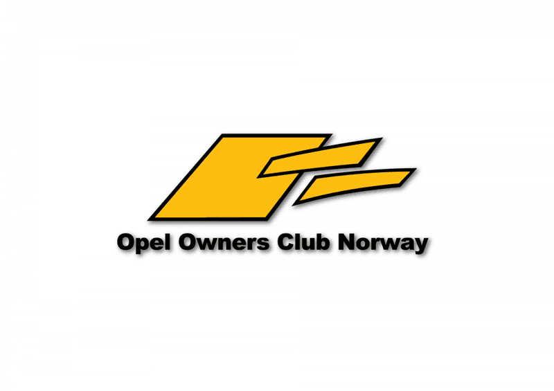 Opel Owners Club Norway sticker