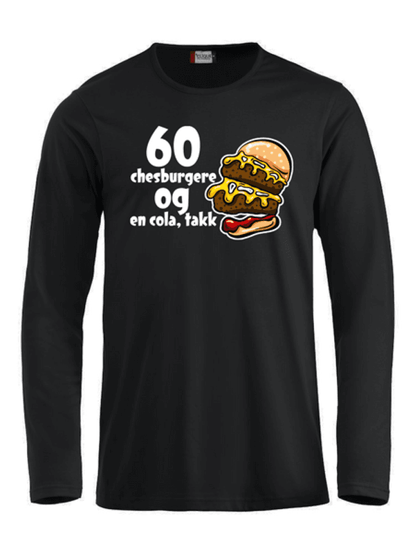 60 burgers Longsleeve