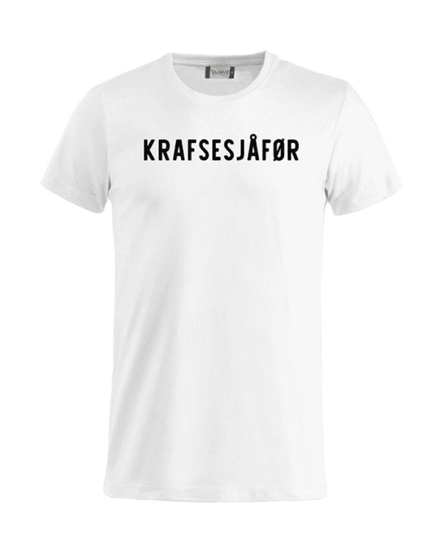 Krafsesjåfør t-shirt