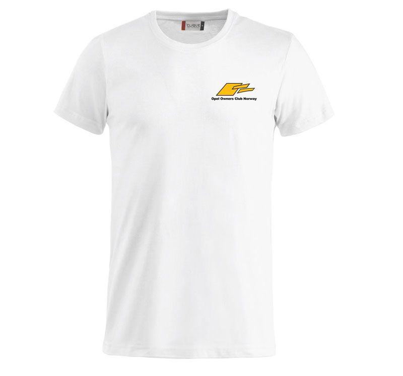 T-shirt m/logo på bryst