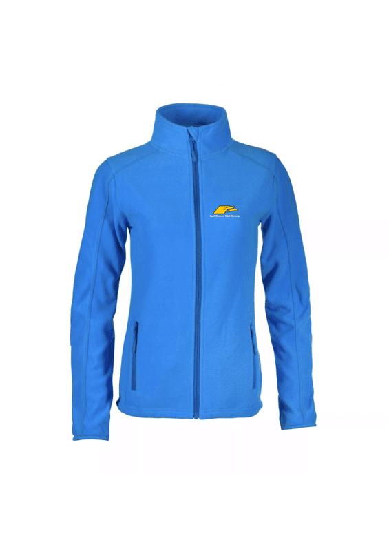 Fleecejakke Dame m/logo på bryst