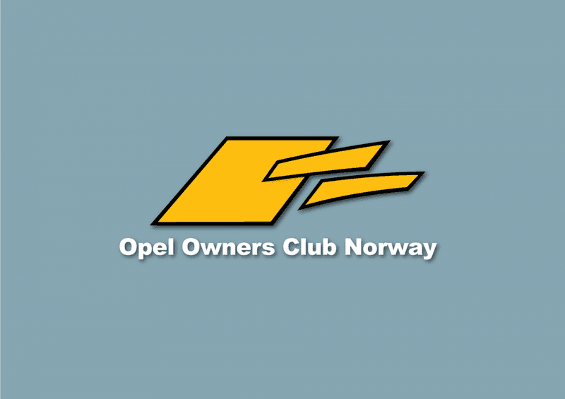 Opel Owners Club Norway sticker
